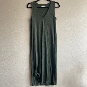 Madewell midi jersey dress Small